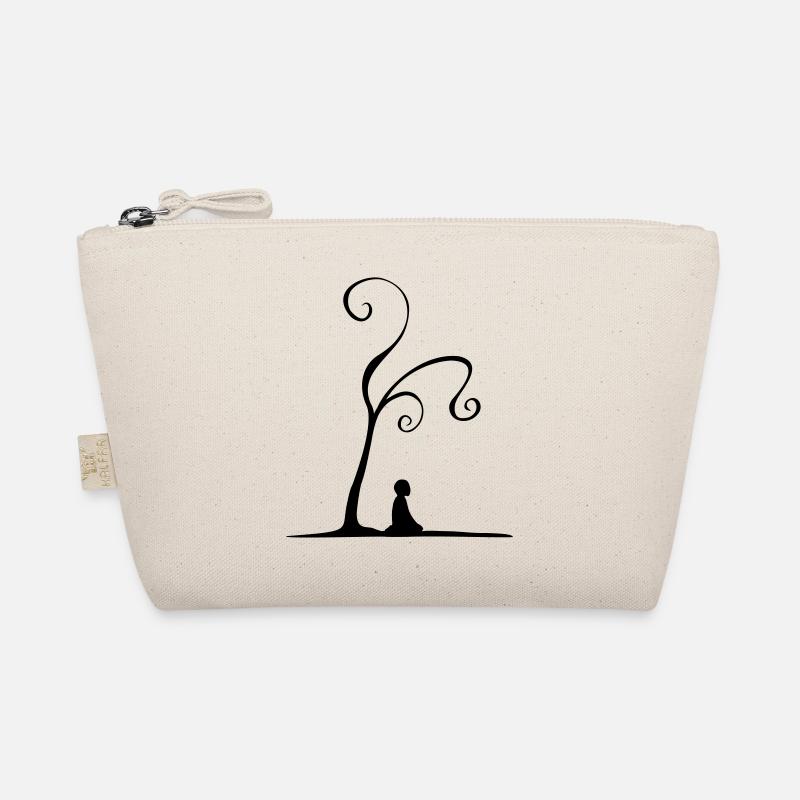 meditation under tree Organic Pouch