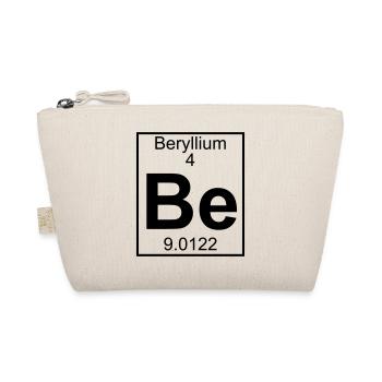 Periodic table element 4 - Be (beryllium) - BIG - Trousse biologique - nature - Devant