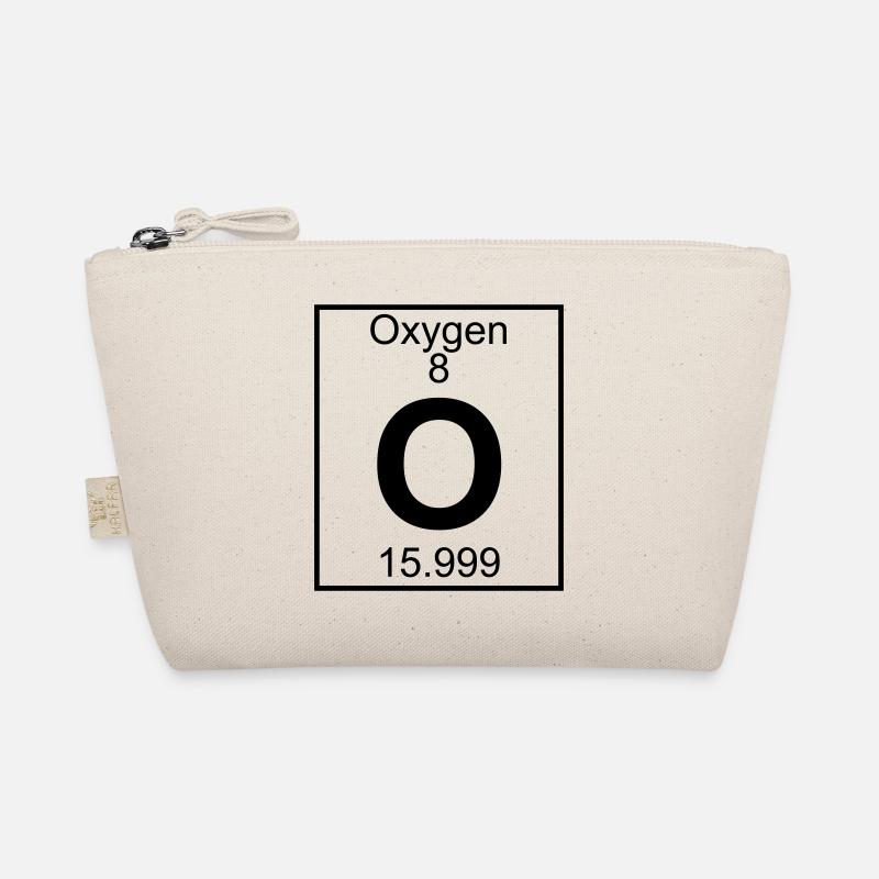 Periodic table element 8 - O (oxygen) - BIG Bio-Täschchen