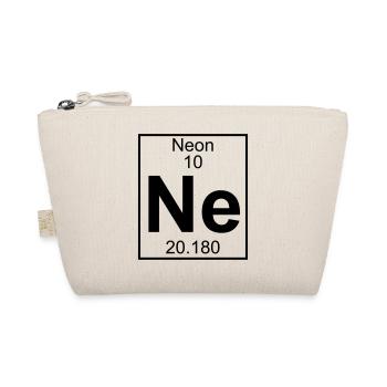 Periodic table element 10 - Ne (neon) - BIG - Trousse biologique - nature - Devant