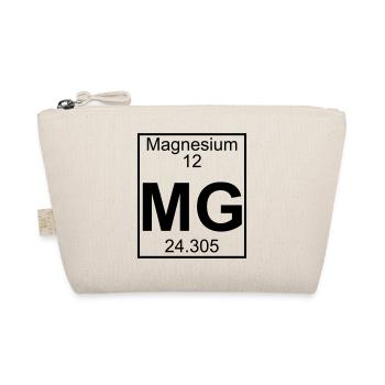 Periodic table element 12 - Mg (magnesium) - BIG - Trousse biologique - nature - Devant