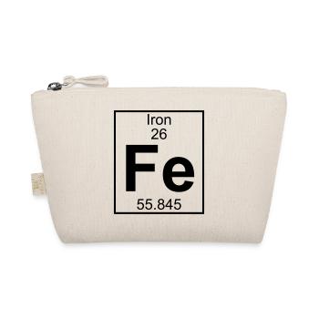Periodic table element 26 - Fe (iron) - BIG - Trousse biologique - nature - Devant