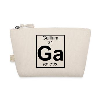 Gallium (Ga) (element 31) - Organic Pouch - nature - Front