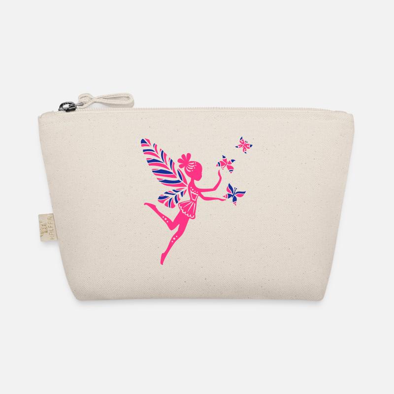 pixie, fairy, elves, magic, butterfly, summer Organic Pouch