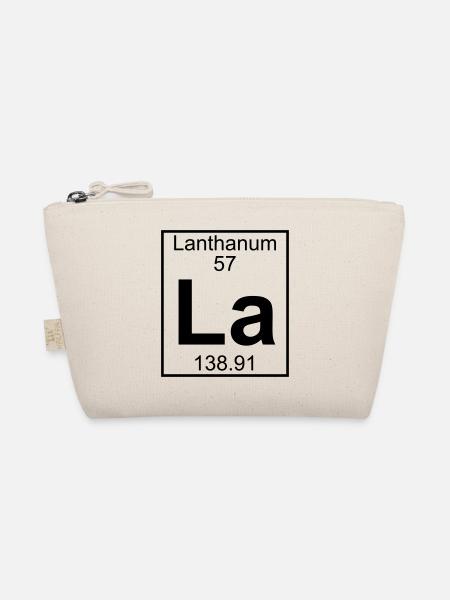 Lanthanum (La) (element 57) - Organic Pouch - nature - Front