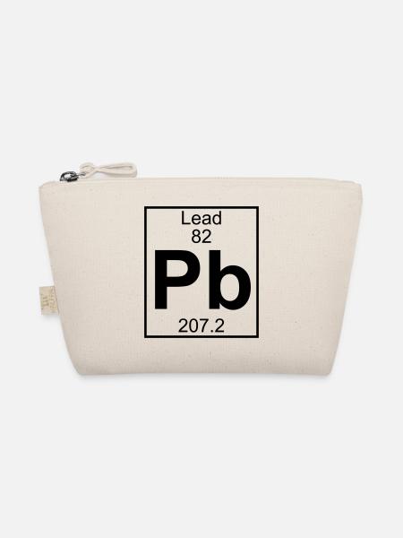 Lead (Pb) (element 82) - Organic Pouch - nature - Front