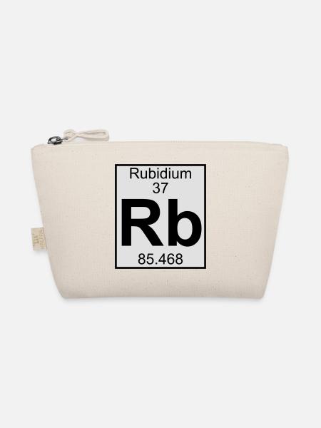 Rubidium (Rb) (element 37) - Organic Pouch - nature - Front