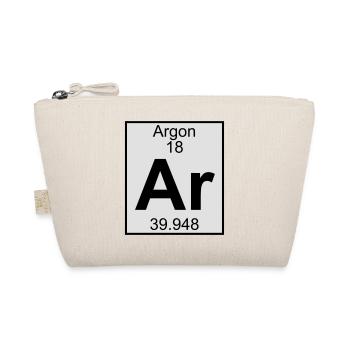 Argon (Ar) (element 18) - Organic Pouch - nature - Front