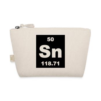 Tin (Sn) (element 50) - Organic Pouch - nature - Front