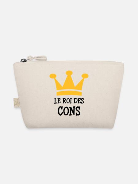 The King of Cons - Organic Pouch - nature - Front