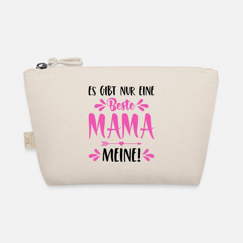 Es gibt nur eine beste Mama Meine Spruch Muttertag Bio-Täschchen