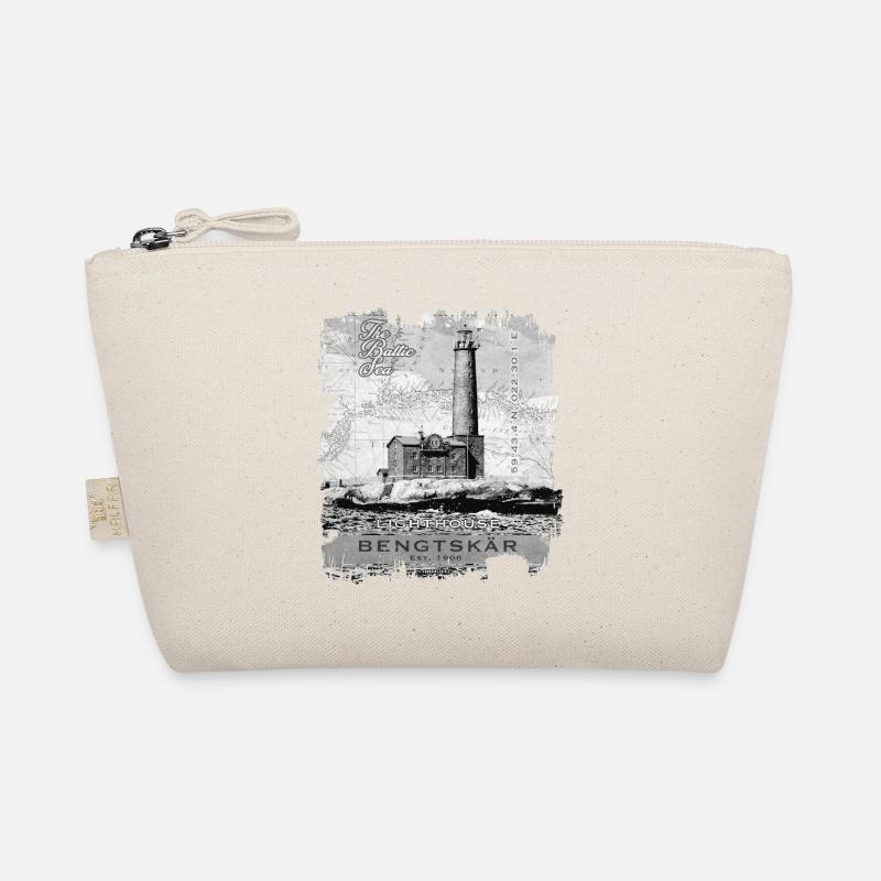 Bengtskär Lighthouse - Textiles and Gift Products Organic Pouch