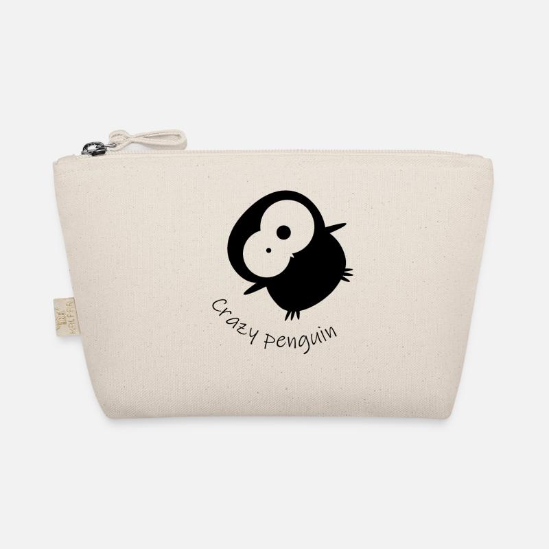 Crazy penguin Pinguin Bio-Täschchen