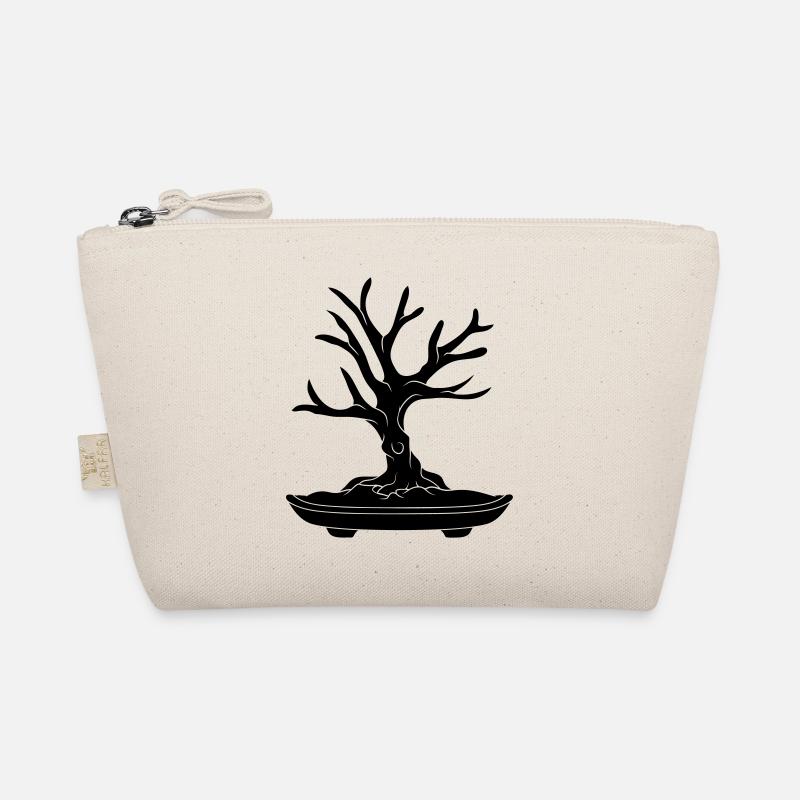 black tree cool bonsai baeumchen without leaves k Organic Pouch