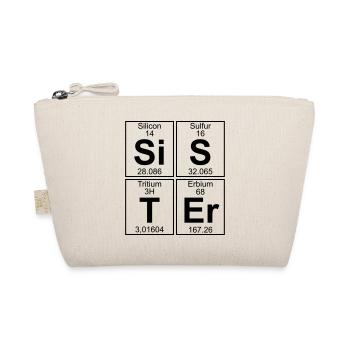 Si-S-T-Er (sister) - Organic Pouch - nature - Front