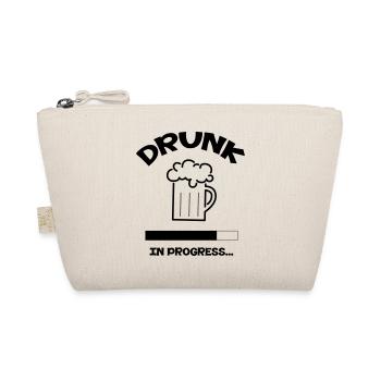 Drunk in progress... - Organic Pouch - nature - Front