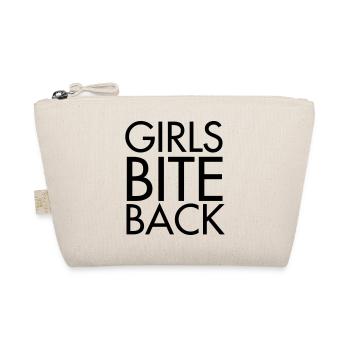 Girls bite back - Organic Pouch - nature - Front