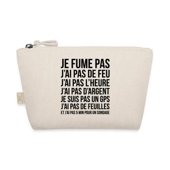 Anti Relou Anti Crevard [ humour / drole ] - Trousse biologique - nature - Devant