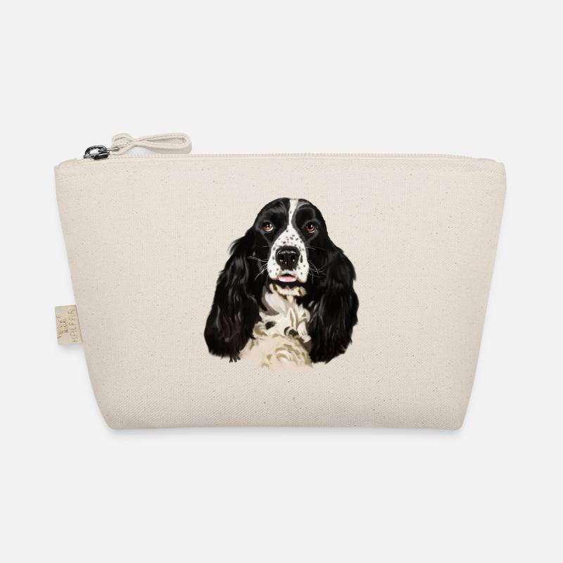 Cocker spaniel - Bio-Täschchen - Natur
