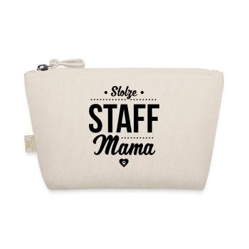 Stolze Staffordshire Bullterrier Mama - Staff - Bio-Täschchen - Natur - Vorne