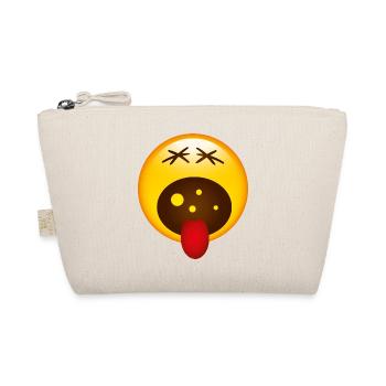Smiley Screaming - Bio-Täschchen - Natur - Vorne