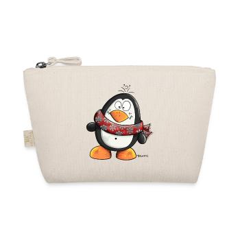 Der Pinguin - Bio-Täschchen - Natur - Vorne