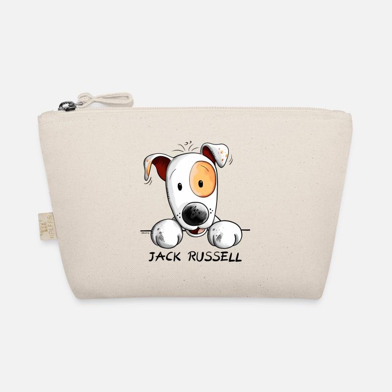 Neugieriger Jack Russell Bio-Täschchen