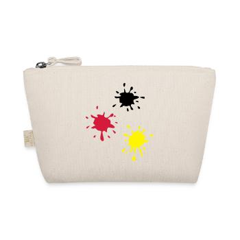 Kunst, Klecks, kunstklecks (super cheap!) - Bio-Täschchen - Natur - Vorne