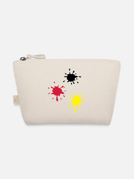 Art, paint (super cheap!) - Organic Pouch - nature - Front