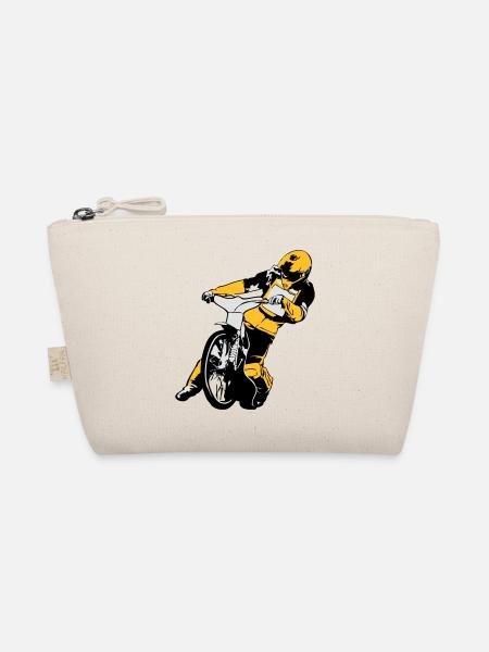 Speedway Racing - Bio-Täschchen - Natur - Vorne