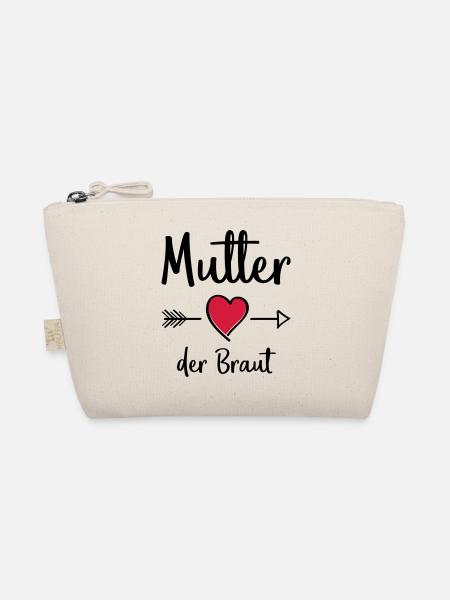 mutter der braut - Bio-Täschchen - Natur - Vorne