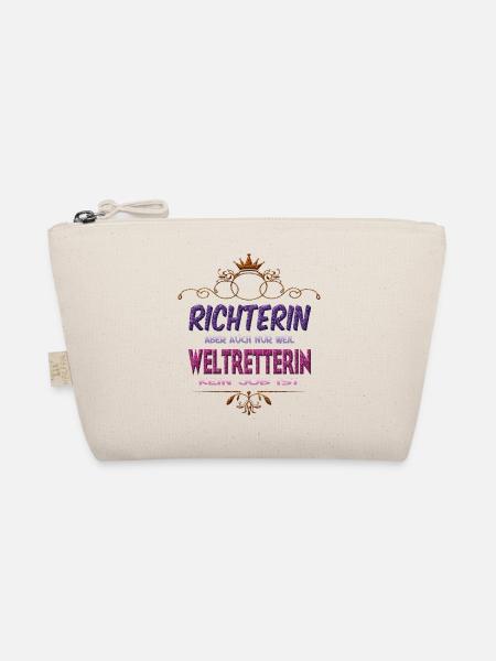 Richterin Weltretterin - Bio-Täschchen - Natur
