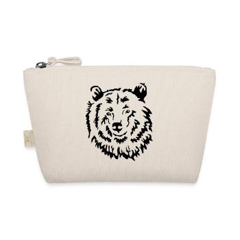 Baer Raubtier - Bio-Täschchen - Natur - Vorne
