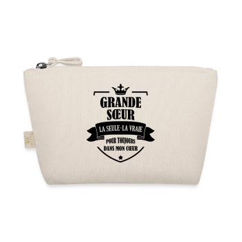 Soeur Soeurette Frère Naissance Bébé Sœur - Trousse biologique - nature - Devant
