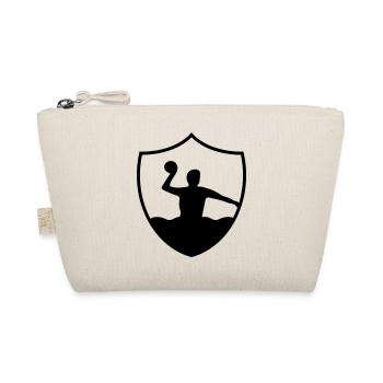 water polo sport design - Bio-Täschchen - Natur - Vorne