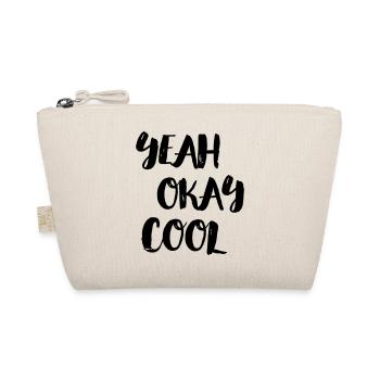 yeah okay cool - Bio-Täschchen - Natur - Vorne