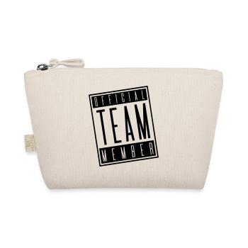 team member official - Bio-Täschchen - Natur - Vorne
