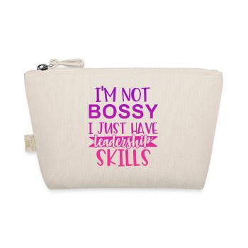 I'm not bossy I just have leadership skills - Trousse biologique - nature - Devant