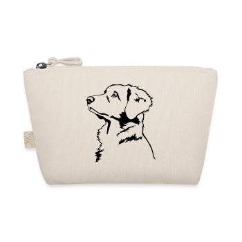 Nova Scotia Duck Tolling Reriever head - Organic Pouch - nature - Front