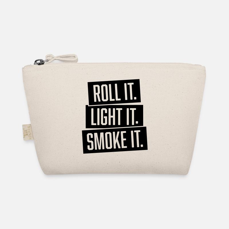 roll it. light it. smoke it. Bio-Täschchen