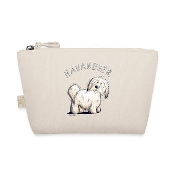 Little Havanese dog i dog friend gift - Organic Pouch - nature - Front