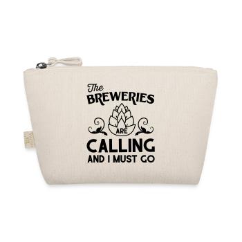 The Breweries Are Calling And I Must Go - Organic Pouch - nature - Front