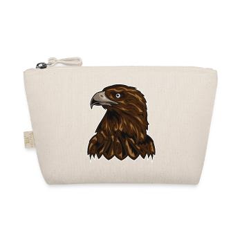 Steinadler T-Shirt jetzt NEU auf Gesichtsmaske - Bio-Täschchen - Natur - Vorne