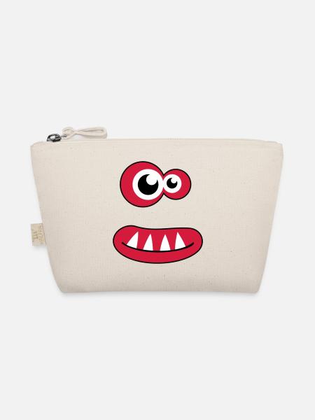 Monster - Bio-Täschchen - Natur - Vorne