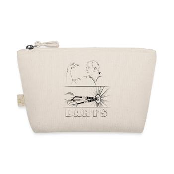 Darts Taylor Symbol Arrows Dart Tournament 180 icon - Organic Pouch - nature - Front