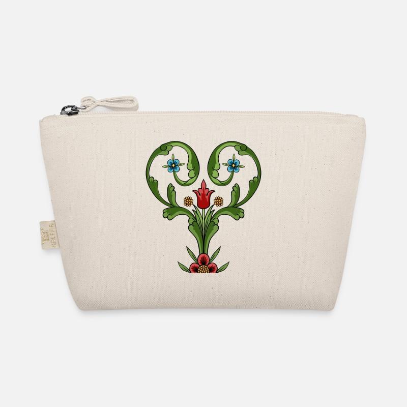 RUSTIC HEART - Organic Pouch - nature