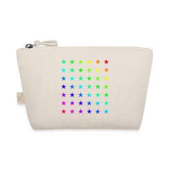 Stars rainbow rainbow flag flag flag - Organic Pouch - nature - Front