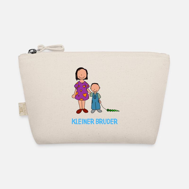 Kleiner Bruder - Bio-Täschchen - Natur