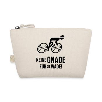 Keine Gnade Für Die Wade! Rennrad Radsport Radl V2 - Bio-Täschchen - Natur - Vorne
