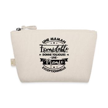 Cadeau Grand-Mère - Une Mamie Exceptionnelle - Trousse biologique - nature - Devant